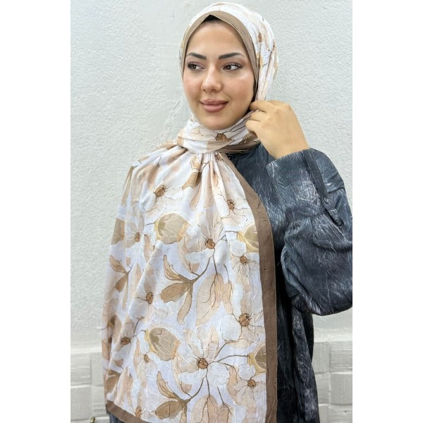 Desenli Bambu Şal 038BJ